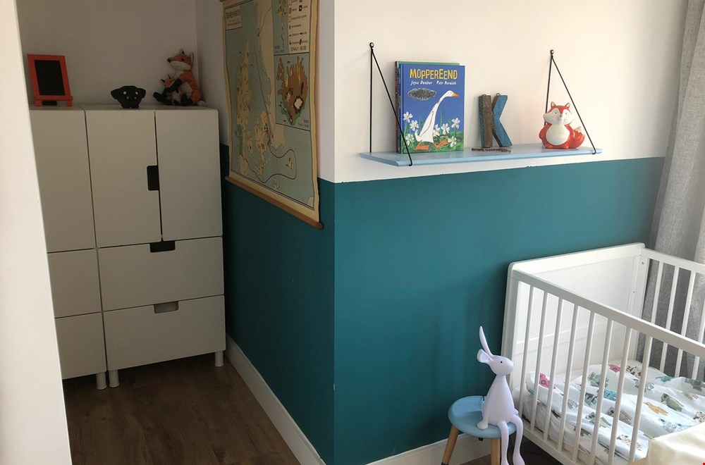 Zó zag de kamer er vóór de metamorfose uit! Zó zag de kamer er vóór de metamorfose uit!